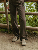 FRINGE VELOUR TAUPE