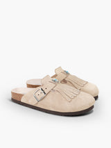 FRINGE VELOUR TAUPE