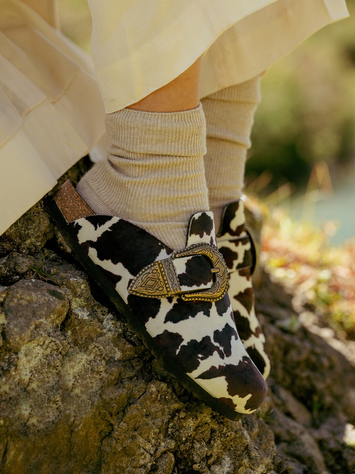 Vache végétalienne humaine