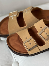 HAWAII LEATHER CAMEL