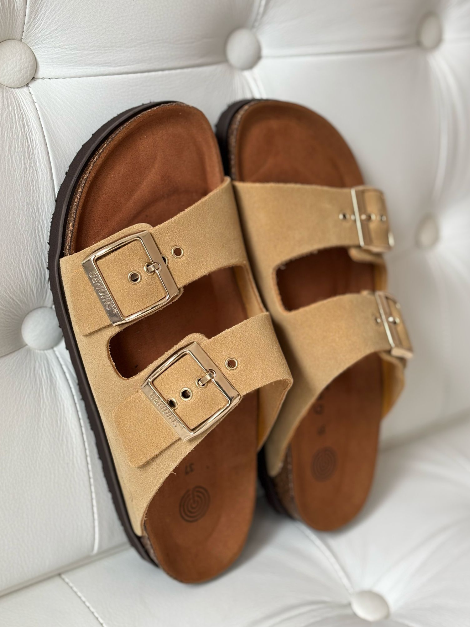 HAWAII LEATHER CAMEL