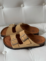 HAWAII LEATHER CAMEL