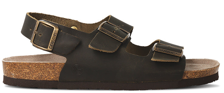 CONGO OILED LEATHER KAKI
