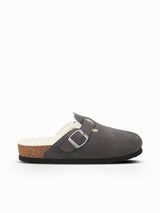 RIVA VELOUR WOOL DARK GREY MAN