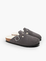 RIVA VELOUR WOOL DARK GREY MAN