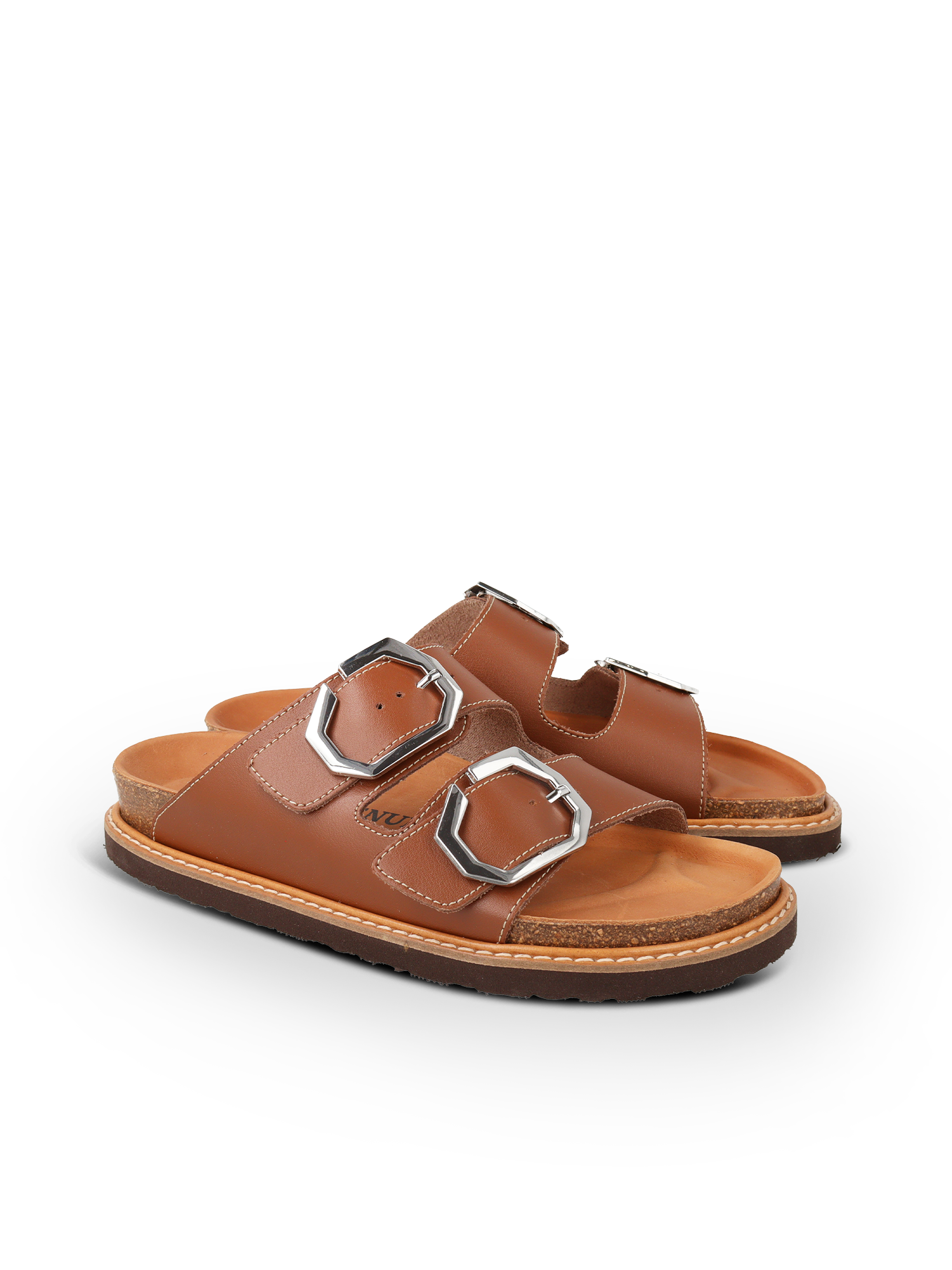 GALIA DRESS LEATHER CAMEL