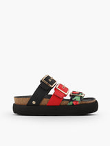 CRISTI VEGAN FLORAL RED