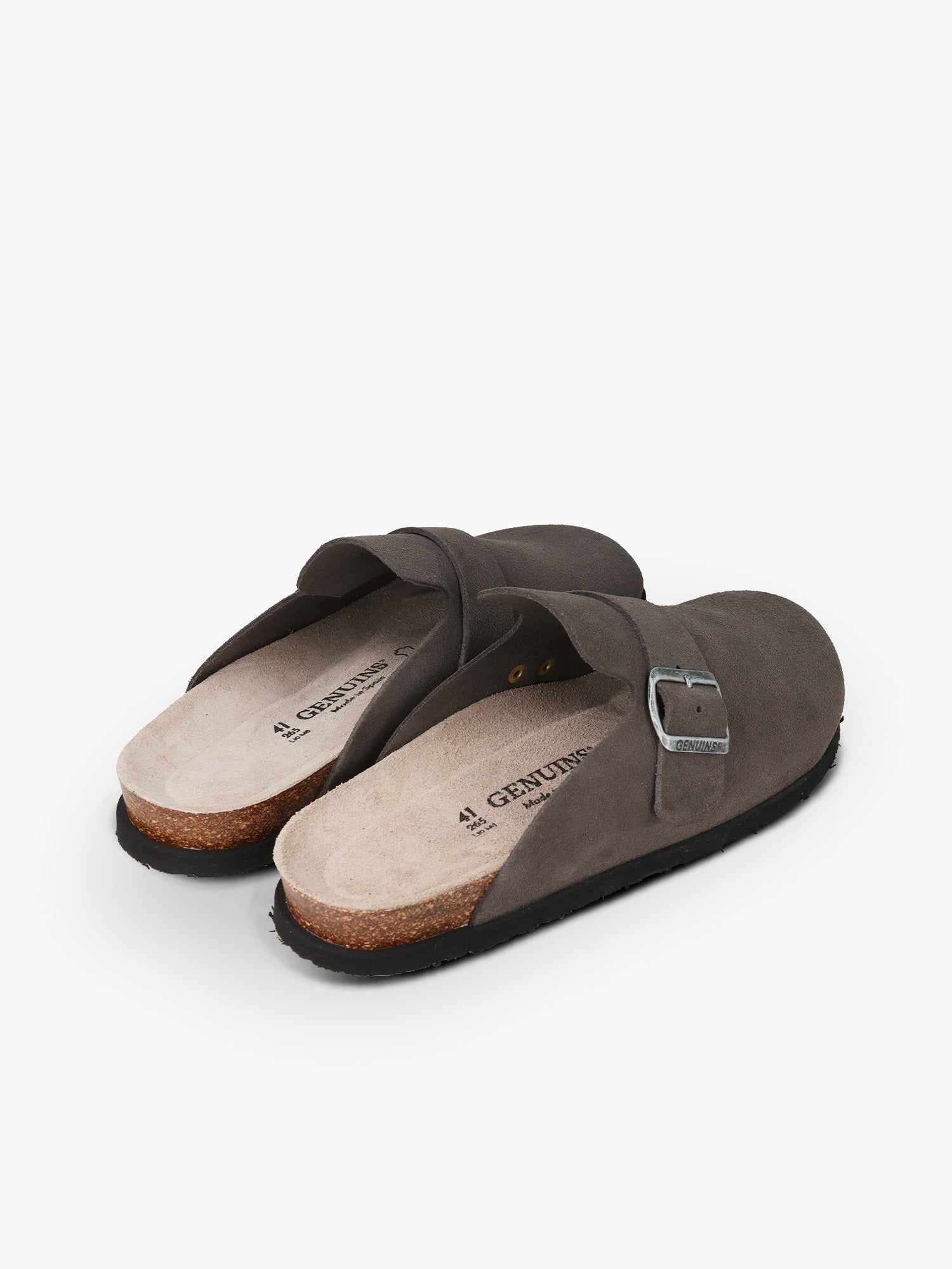 IZAR VELOUR DARK GREY MAN