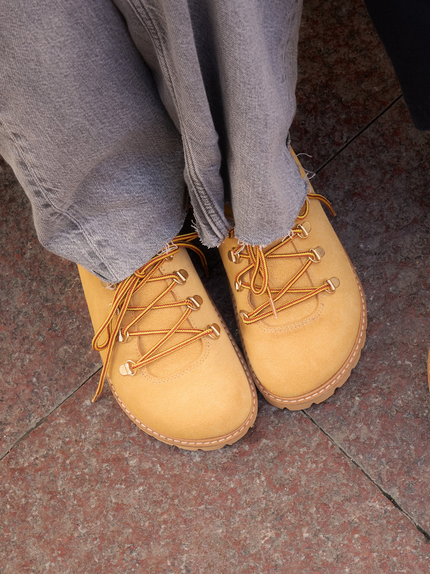 TABANCA VELOUR LEATHER AMBRA