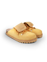 TONG VELOUR LEATHER AMBRA