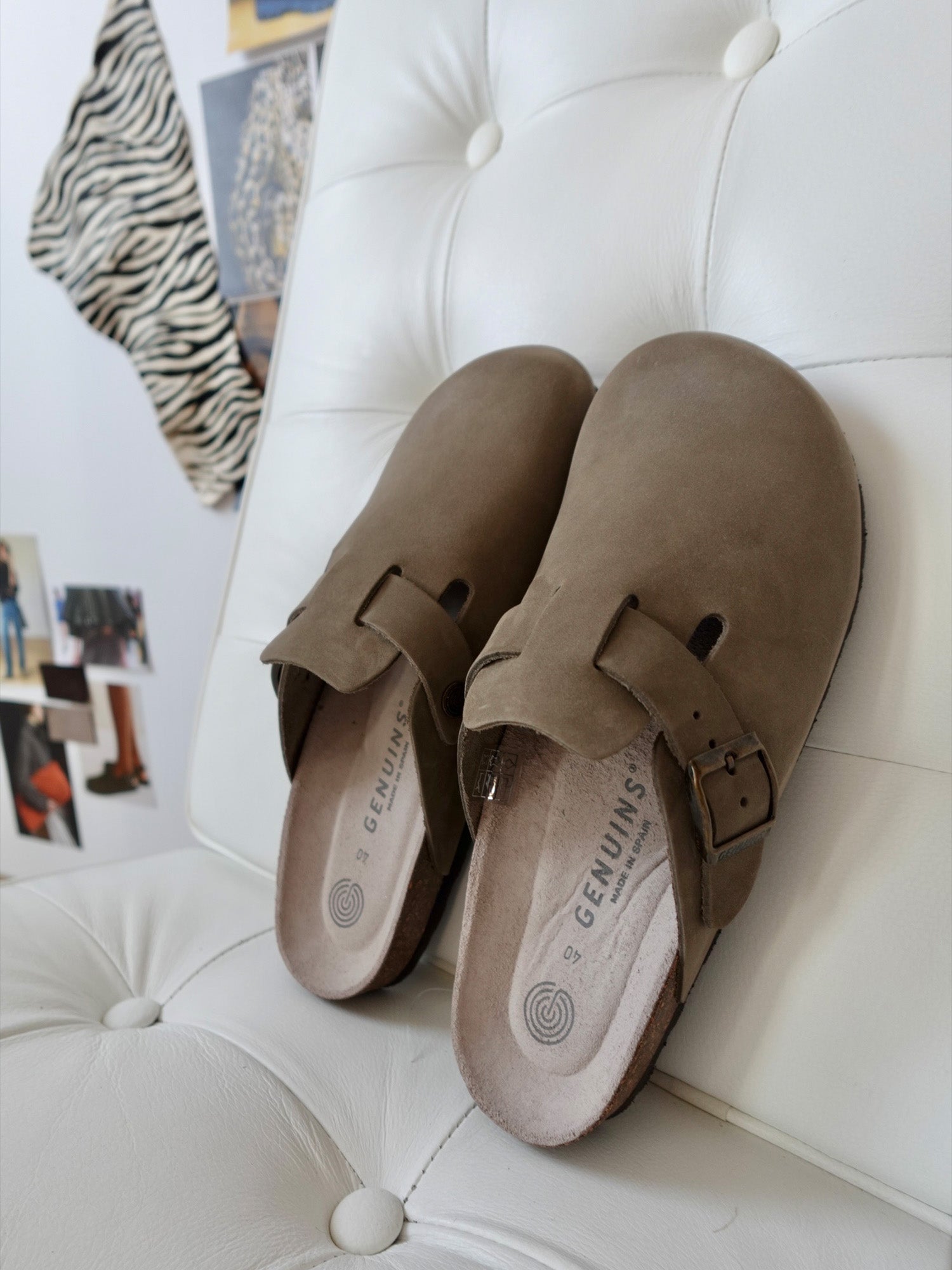 RIVA NUBUCK KAKI