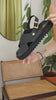 MELEN EMBOSSED LEATHER DARK