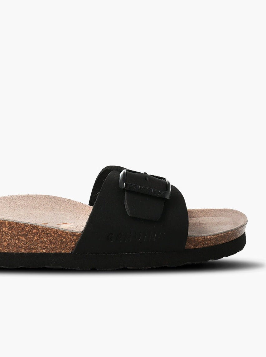 TORONTO OILED LEATHER BLACK