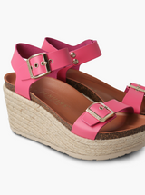 Venecia Leather Fuchsia